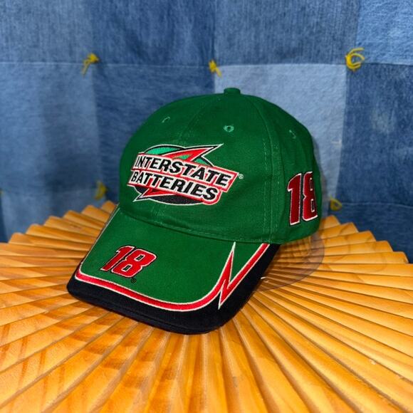 OSFA - Vintage Y2K interstate nascar embroidered 2000s hat - Picture 2 of 6